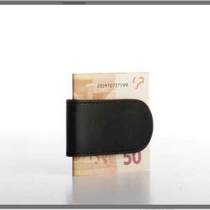 Cartera Magnética de Cuero, Tarjetero para Hombre, Mini Cartera para Dólares Estadounidenses, Porta Billetes, Logotipo Personalizado Disponible - Product Image 5