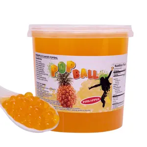 Pineapple Popping Boba Milktea Supplies Bubble Tea Ingredients