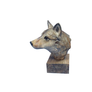 Promozione <span class=keywords><strong>di</strong></span> vendite con il prezzo <span class=keywords><strong>di</strong></span> fabbrica 3d testa <span class=keywords><strong>di</strong></span> animale scultura testa <span class=keywords><strong>di</strong></span> lupo scultura - Product Image 1