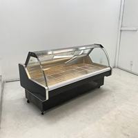 Vitrina Refrigerada para Alimentos Cocinados, de Bajo Consumo, con Enfriamiento por Aire, Personalizable, para Cadenas de Restaurantes de Snacks y Mostradores de Comida
