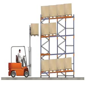 לדחוף בחזרה מזרן מחסן מחסן מדף מזרן כבד חובה מדפים פלדה קרים מדפים קרים לדחוף מערכת מתלה בחזרה - Product Image 3