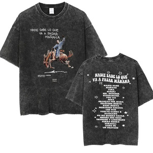 Bad Bunny Most Wanted Tour T-Shirt Nadie Sabe Lo Que Va Pasa - Product Image 3