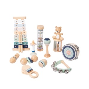 Juguetes Musicales de Madera para Bebés, Sonajeros Montessori para la Educación Temprana, Instrumentos Musicales Orff para Bebés, Regalo Educativo - Product Image 5