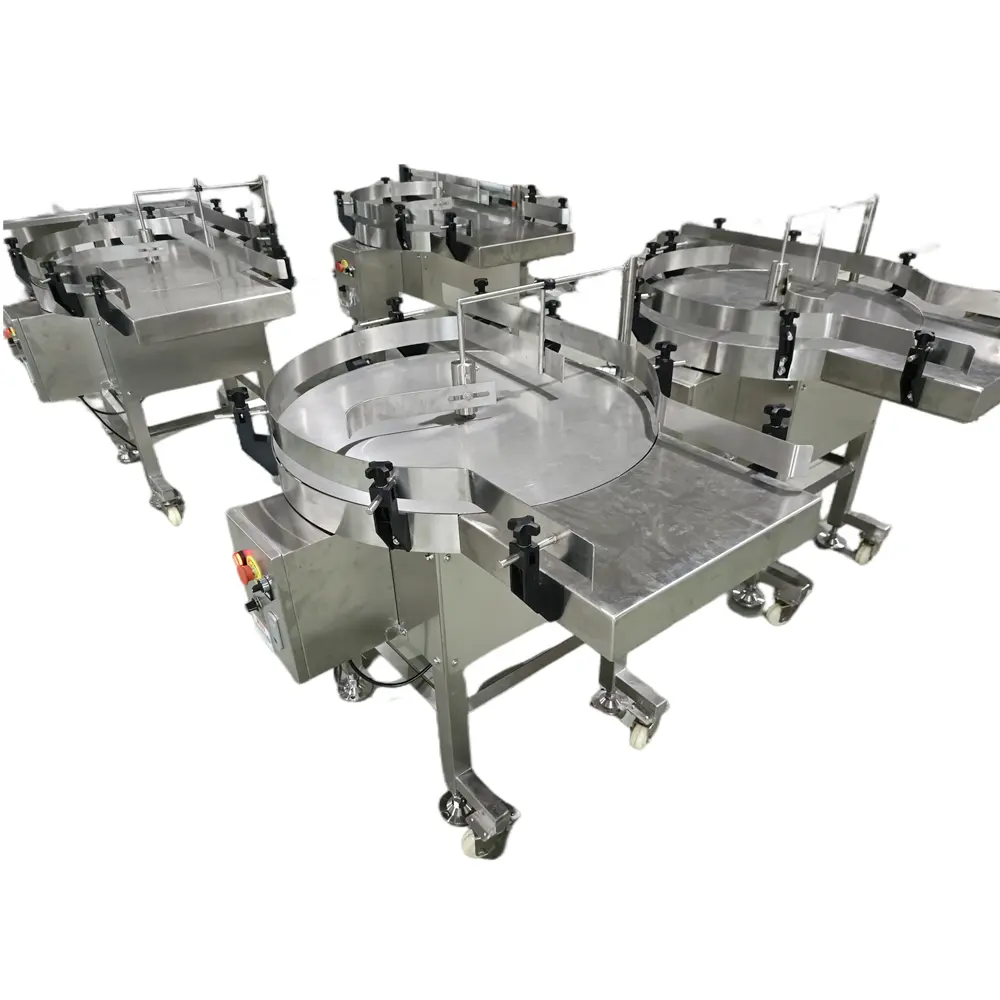 Automatic Bottle Unscrambler Collect Turntable Machine Bottle Sorting Machine/Can turntable Filling Line