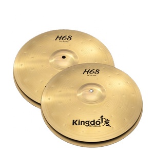 Like <span class=keywords><strong>Zildjian</strong></span> Cymbal Meilleure vente en laiton doré lourd 14 ''Hihat pour batterie - Product Image 1