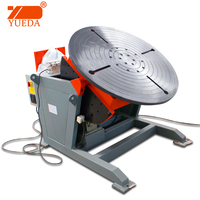Positionneur de soudage automatique Yueda 600KG avec mandrin/plateau tournant motorisé pour machine à souder