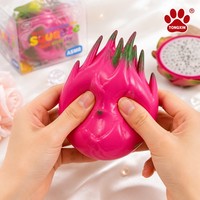 Jouet Squishy TONGXIN Fruit du Dragon en TPR, Doux, Extensible, Géant, Fruits Squishy, Jouet à Presser, Vente en Gros, OEM