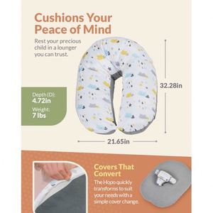 Almohada Multifuncional 7 en 1 para Recién Nacidos, Transpirable, para Cuerpo Completo, Cojín de Lactancia, Maternidad - Product Image 4