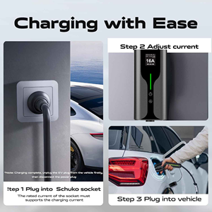 7kw EVSE portátil EV Cargador eléctrico hogar <span class=keywords><strong>punto</strong></span> <span class=keywords><strong>de</strong></span> <span class=keywords><strong>carga</strong></span> level2 <span class=keywords><strong>carga</strong></span> <span class=keywords><strong>en</strong></span> <span class=keywords><strong>casa</strong></span> - Product Image 4