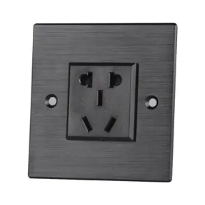 Model 86 Single-port Panel 2 3 Hole Power Socket With Safety Door 2 3 Small 5 Hole Desktop AC Power Supply