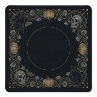 Expédition Rapide Tapis de Mahjong Américain Personnalisé Nouveauté Halloween 2026 Imperméable Antidérapant en Caoutchouc Style Décor Gothique