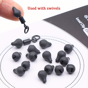Tungstène Pivotant Chod Perles Crochet Kicker Rig Fin Tackle Change Sinker - Product Image 6