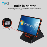 El terminal táctil Android/Windows Cash Register POS/pos utiliza una impresora térmica de 58mm Sistema de caja registradora de 15,6 pulgadas ODM
