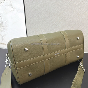 Bolsa de Viaje de Diseño de Lujo Vintage para Hombre, Bolsa de Lona de Cuero PU de Gran Capacidad con Correa para el Hombro para Viajes de Negocios - Product Image 2