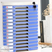 Armoire de classement de bureau commerciale à 14 niveaux avec tiroirs verrouillables - Fabriquée en Chine Modèle 985