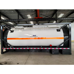 20m3 20000L Líquido químico <span class=keywords><strong>Contenedor</strong></span> de tanque ISO 20ft 316 <span class=keywords><strong>Contenedor</strong></span> de tanque de acero inoxidable para ácido concentrado H2SO4 - Product Image 2