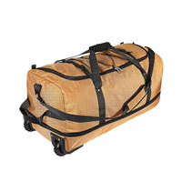 Sac bandoulière réglable en nylon BERYL avec sangle détachable, coussin de décompression antidérapant et crochets métalliques pour l'extérieur