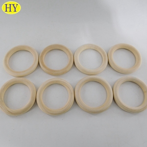 Cercle en <span class=keywords><strong>bois</strong></span> inachevé bricolage cadre <span class=keywords><strong>anneau</strong></span> cerceaux ronds macramé anneaux pour bricolage artisanat - Product Image 4