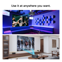 Proyector de Cine en Casa Xnano 1080P 1000ANSI Android 9 WiFi BT5.0 Autoenfoque Keystone DLNA Airplay LAN OEM ODM de Fábrica