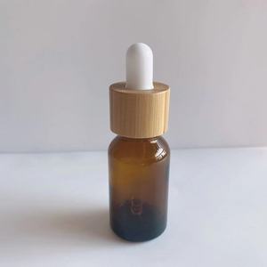 Botella de Vidrio al por Mayor, Personalizada, Color Ámbar Esmerilado, con Gotero para Aceites Esenciales y Sueros, 15ml, 20ml, 30ml, 50ml, 100ml - Product Image 6