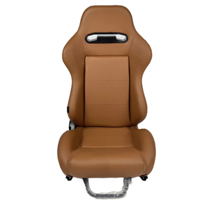 DOS 맞춤형 로고 유니버설 리클라이너블 브라운 PVC 보트 레이싱 시트 클래식 레이싱 시트 - Product Image 2