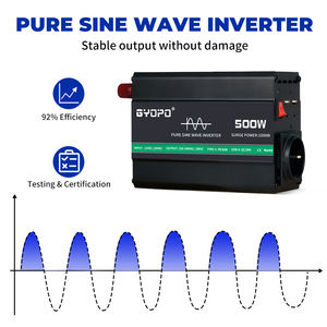 Convertisseur de puissance 500W DC 12V à 220V AC avec 2 ports USB et adaptateur de chargeur de voiture - Product Image 5