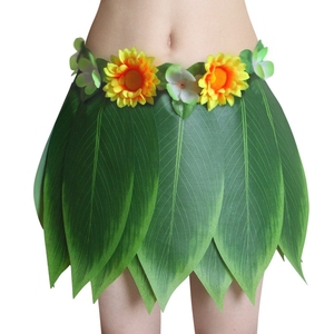 <span class=keywords><strong>Jupe</strong></span> <span class=keywords><strong>hawaïenne</strong></span> en herbe de <span class=keywords><strong>Hula</strong></span> pour hommes et femmes, vente en gros, <span class=keywords><strong>jupe</strong></span> en feuille, tenues de soirée Luau, nouvelle collection - Product Image 2