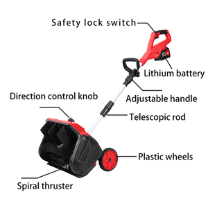 <span class=keywords><strong>Pelle</strong></span> à <span class=keywords><strong>neige</strong></span> électrique sans fil personnalisable à usage domestique charrue à piles Machines de déneigement efficaces - Product Image 5