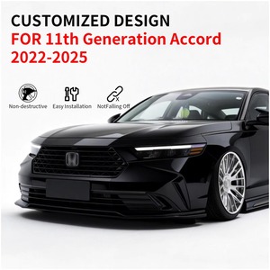 Kit <span class=keywords><strong>de</strong></span> Carrocería para Honda Accord <span class=keywords><strong>11</strong></span>ª Generación 2022-2025, Parachoques Delantero <span class=keywords><strong>de</strong></span> PP, Nuevo Diseño, Venta al Por Mayor - Product Image 4