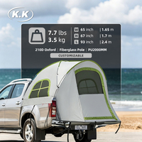 Carpa de Camping Kawagebo Kamp (KK) para Camioneta, Impermeable, Fácil de Instalar, de 5.5 a 6.0 pies, para Ford F150 y Toyota