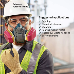 60923 Pelindung Pernapasan Multi Gas <span class=keywords><strong>Filter</strong></span> P100 Grup Karbon Aktif Katalis Cocok untuk Masker <span class=keywords><strong>Respirator</strong></span> - Product Image 5