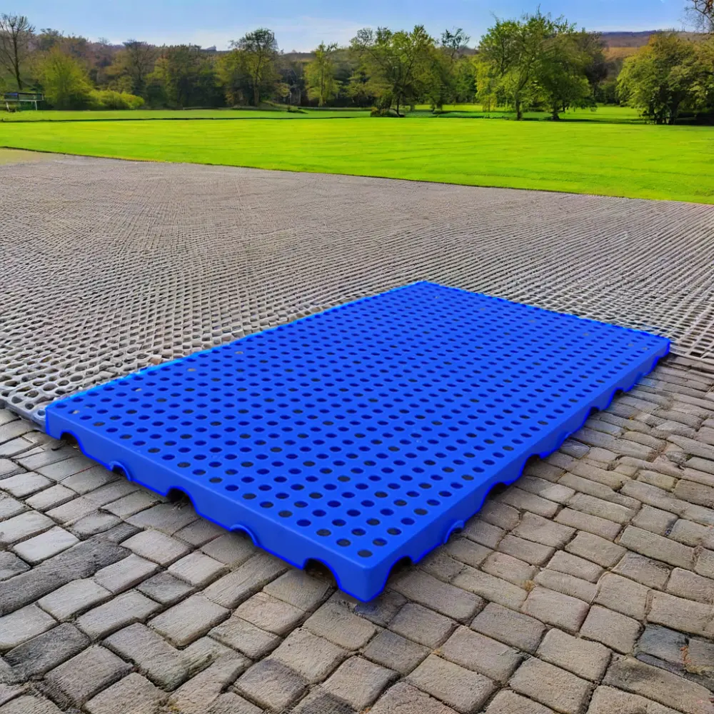 Влагостойкий однолицевой скользящий лист HDPE для промышленного хранения для складского пола и европоддонов