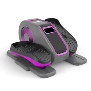 TUDEEN Mini ellittico Stepper per il Fitness domestico piccolo multifunzionale silenzioso spazio a piedi