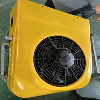 Aire Acondicionado Eléctrico de 12V 24V DC para Camiones, Sistema Split de Refrigeración para Cabina Dormitorio, Semirremolques, Autobuses y Vehículos de Construcción