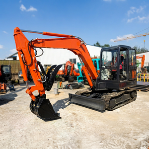 Mini-excavatrice Doosan DH55 d'occasion, d'origine coréenne, faible nombre d'heures, pièces moteur et hydrauliques d'origine, en stock pour expédition mondiale - Product Image 1