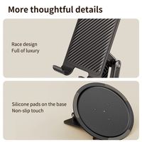Support de tablette multi-angles X88plus, support de tablette réglable sur trois axes, compatible avec les coques, support de tablette avec crochet pour une visualisation en mode paysage