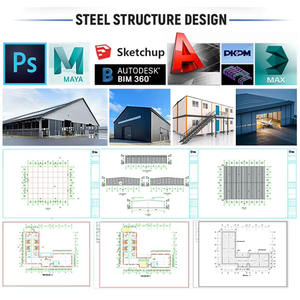 Bâtiment en acier structurel moderne, très vendu, robuste, utilisant des conceptions métalliques industrielles multicouches pour les immeubles de bureaux - Product Image 5