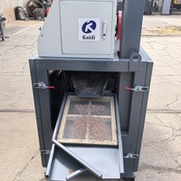 Granulateur automatique de fil de cuivre mini, moteur 7,5 kW, taux de séparation de 99,9 %, haute efficacité, ligne de recyclage de câbles usagés, anti-poussière