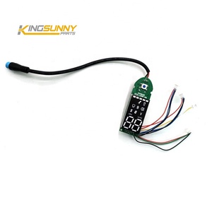 Ensemble de panneau d'interrupteur de tableau de bord de scooter électrique version allemande pour <span class=keywords><strong>Xiaomi</strong></span> 1S Essential <span class=keywords><strong>PRO</strong></span> <span class=keywords><strong>2</strong></span> scooter Display - Product Image 3