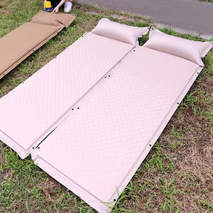 Matelas de couchage confortable auto-gonflable en mousse, matelas pneumatique double pour le camping, la tente et le <span class=keywords><strong>hamac</strong></span> - Product Image 3