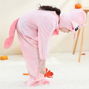 Michley Animal Fantasy Costume Collection <span class=keywords><strong>7</strong></span>-12Y avec fermeture éclair et sweat à capuche Seal/Polar Soft Fleece Rompers (School Play Ready) - Product Image 6
