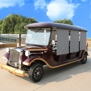 Autobús turístico escénico de coche de boda clásico de 4 plazas mini vintage personalizado superventas al mejor precio - Product Image 1