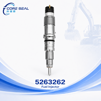 Injecteur de carburant 5263262 pour moteur diesel Cummins QSB6.7, pièces de rechange pour excavatrice, machines de construction