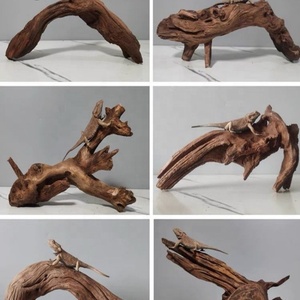 REPT040 <span class=keywords><strong>D</strong></span>écoration populaire en bois flotté naturel pour l'escalade et les cachettes des dragons barbus, geckos crêpus, serpents, aquariums et terrariums - Product Image 5