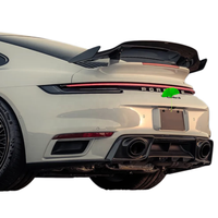 Kits de carrosserie en Fiber de carbone sèche de Style RYFT pour Porsche 911 (992) Turbo S jupes latérales de lèvre de pare-chocs diffuseur arrière aileron arrière