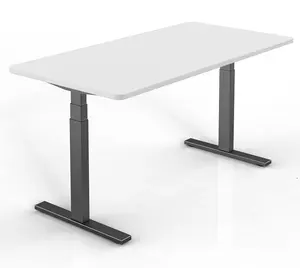 Mesa ergonômica ajustável para estudantes de aprendizagem de altura Sentar a levantar com carga 1250N 40 mm/s