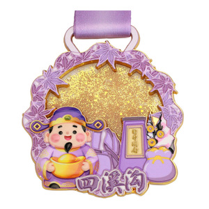 Valley Spirit Médailles Métalliques Personnalisées pour Événements de Course à Pied, Plaques d'Or Commémoratives, Cadeaux - Product Image 2