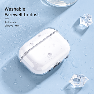 Custodia Protettiva Trasparente in Plastica PC a 360° Antiurto per <span class=keywords><strong>Apple</strong></span> Airpods Pro3, Cover Protettiva Anti-Caduta per Cuffie - Product Image 5