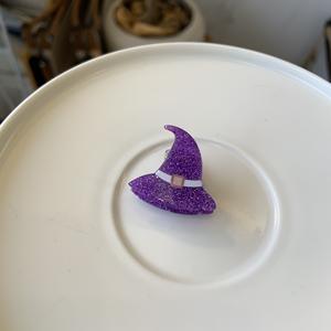 Pinza y Pasador para el Cabello de Niños con Diseño de <span class=keywords><strong>Calabaza</strong></span> Fantasma Rota, Inspirado en Halloween Coreano, Acrílico de Alta Gama, 3 cm, Único, para Flequillo Pequeño - Product Image 4