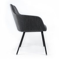 Chaise de réception moderne pour visiteurs, structure en acier, coussin confortable et écologique, mobilier de bureau pour hôtels et espaces commerciaux